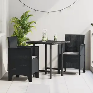 vidaXL Chaises de Jardin Ensemble de 2 Anthracite, Gris Clair pas cher