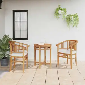 Comparateur de prix : vidaXL Chaises de jardin 2 pcs Marron 63 x 58 x 89 cm