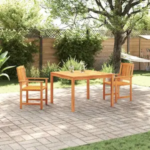 VIDAXL Ensemble De Jardin 3 Pièces En Acacia Massif pas cher