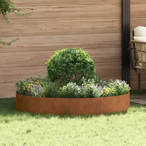 vidaXL Jardinières en acier corten Acier corten Grand Durable pas cher