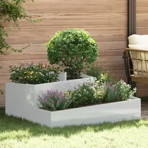 EDA - Pot de Fleur Rond Toscane 60 cm - Volume 76 L - 59 x H.47 cm - Gris Anthracite