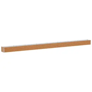 vidaXL Jardinière surélevée 775 x 50 x 36 cm Acier galvanisé pas cher