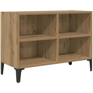 Vidaxl ensemble meuble tv marron 69,5 x 30 x 50 cm bois d'ingénierie pas cher
