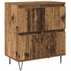 Buffet Marron 60 X 35 X 70 Cm Bois D'Ingénierie Vidaxl pas cher