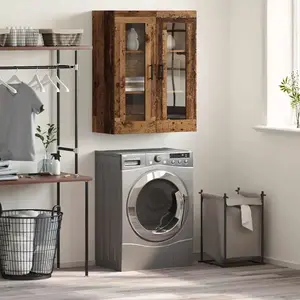 vidaXL Buffet Marron 69,5 x 34 x 90 cm Bois d'ingénierie pas cher