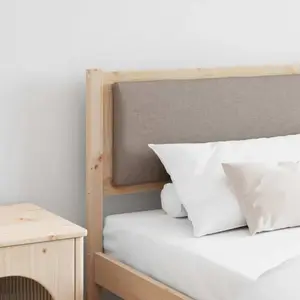 vidaXL Tête de lit Autre Marron 180 cm Bois massif en pin pas cher