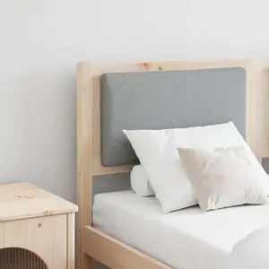 vidaXL Tête de lit Autre Marron 160 cm Bois massif en pin pas cher