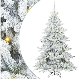 vidaXL Vidaxl Sapin De Noël Artificiel À Branches Articulées 180cm Pvc pas cher
