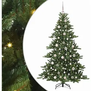 vidaXL Vidaxl Sapin De Noël Artificiel À Branches Articulées 180cm Pvc pas cher