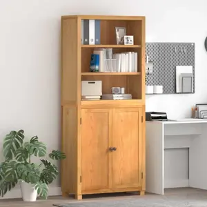 vidaXL Ensemble de meubles de rangement Marron Bois d'ingénierie pas cher