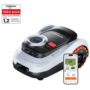 Navimow i208 LiDAR Robot tondeuse pour 800 m² roues tout-terrain LiDAR...Vendu parcdiscount