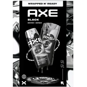 Axe Black coffret cadeau pour homme pas cher