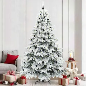Prolenta Maison Exclusive - Sapin de Noël artificiel avec 300 LED blan... pas cher