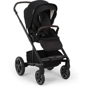 Nuna Poussette Mixx Next harnais magnétique Caviar pas cher