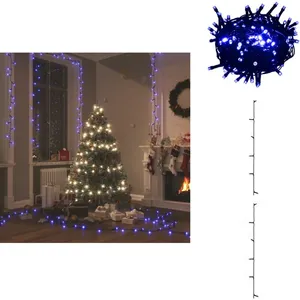 vidaXL Guirlande led avec 150 led Bleu 15 m pvc - Guirlande Led Noel - Guirla... pas cher
