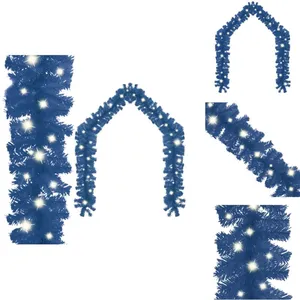 Vidaxl - Guirlande de Noël avec lumières led 10 m Bleu - Guirlande De ...Vendu parkaufland