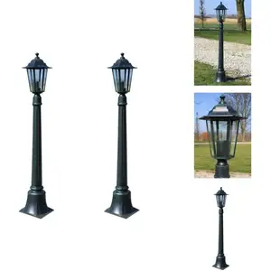 Vidaxl - Lampes de jardin 2 pcs 105 cm - Lampe De Jardin - Éclairage E...Vendu parkaufland