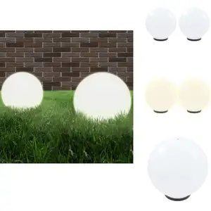 Lampe à led sous forme de boule 2 pcs Sphérique 40 cm pmma - Lampes De...Vendu parkaufland