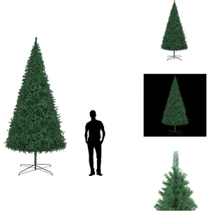 vidaXL Arbre de Noël artificiel 400 cm vert - Sapins de Noël