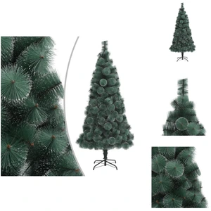 vidaXL Sapin de Noël artificiel avec support Vert 240 cm PET - Sapins ... pas cher