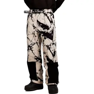 Protest - Prtlutony Baggy Snowpants - Pantalon ski homme Kit Offwhite - XXL pas cher