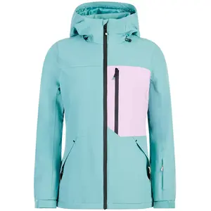 Protest - Prtsalut - Veste ski femme Glacial Blue - XS / 34 pas cher
