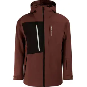 Protest - Prtoffset Snowjacket - Veste ski homme Pecanred - XS pas cher