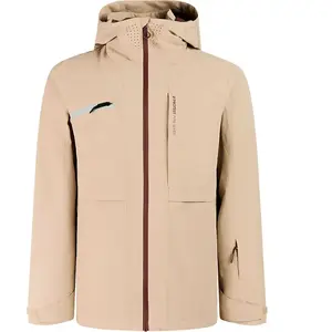 Protest - Prtbennie Lined Shelljacket - Veste ski homme Bamboo Beige - XXL pas cher