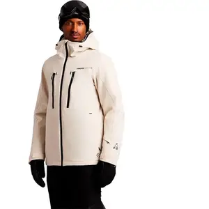 Protest - Prttimothy Snowjacket - Veste ski homme Kit Offwhite - XL pas cher