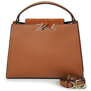 Sac à main Karl Lagerfeld K/SIGNATURE MD TOP HANDLE SUED P31234931 pas cher