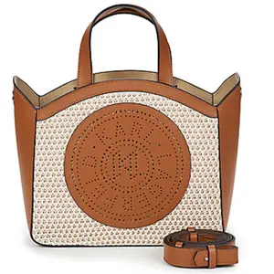 Karl Lagerfeld K/Circle - Sac à main raphia Natural-Cognac B2W30019-1AN