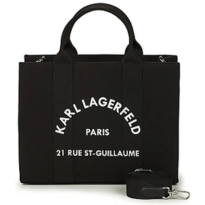 Sac cabas Square Rue St Guillaume toile Karl Lagerfeld pas cher