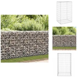 Vidaxl - Mur en gabion avec couvercles Acier galvanisé 60x50x100 cm - ... pas cher