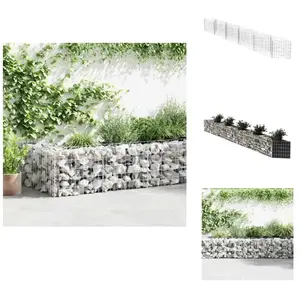 Vidaxl - Panier de gabion Acier galvanisé 300x30x50 cm - Paniers De Ga... pas cher