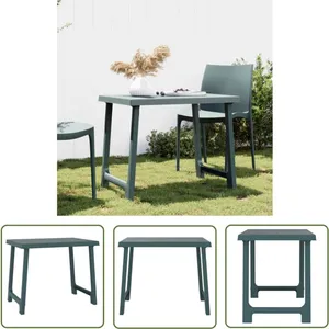 The Living Store - Table de camping vert 79x56x64 cm pp aspect de bois VertVendu parkaufland