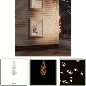 Arbre à led fleur de cerisier 368 led Blanc chaud 300 cm The Living St... pas cher