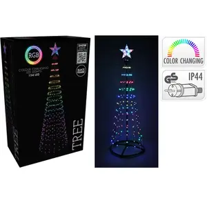 VTE Sapin de Noël, 154 LED, 150 cm pas cher