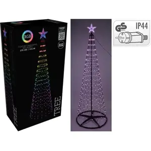 VTE Sapin de Noël, 370 LED, 210 cm pas cher