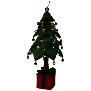 Comparateur de prix : LIFETIME Basics - arbre de noël avec led, blanc chaud, fonctionné par batterie, 70 cm.