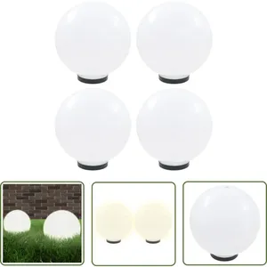 The Living Store Lampes à led sous forme de boule 4 pcs Sphérique 30 cm pmma - Lampe Extérieure - Éclairage Extérieur - Lampadaire - Luminaire JardinVendu parkaufland