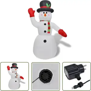Bonhomme de neige gonflable de 240 cm - The Living Store pas cher