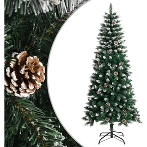 The Living Store Arbre de Noël artificiel avec support Vert 150 cm PVC pas cher
