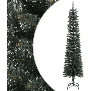 The Living Store Arbre de Noël artificiel avec support Svelte vert 240... pas cher