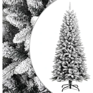 The Living Store Sapin de Noël artificiel enneigé 150 cm PVC&PE pas cher
