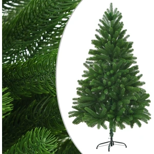 The Living Store Sapin de Noël artificiel Aiguilles naturelles 210 cm ... pas cher