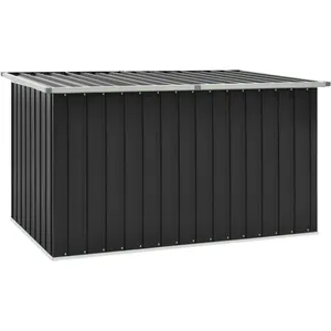 The Living Store - Boîte de rangement de jardin Anthracite 171x99x93 cm Anthracite pas cher
