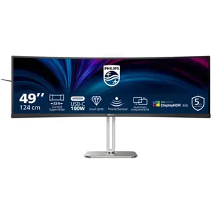 Comparateur de prix : Philips 124,0cm(48,8") 49B2U5900C 32:09 2xHDMI+DP+USB-C lift