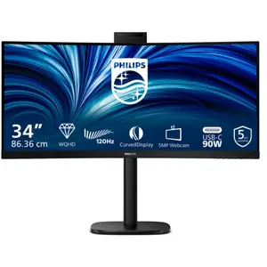 Philips 34B2U3600CH 34 Pouces QHD Moniteur incurvé, 120 Hz, Dalle VA, ... pas cher