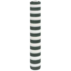 Comparateur de prix : vidaXL Filet brise-vue vert et blanc 1,8x10 m PEHD 75 g/m²