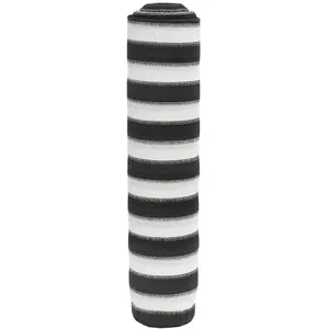 Comparateur de prix : vidaXL Filet brise-vue anthracite et blanc 1,5x50 m PEHD 150 g/m²